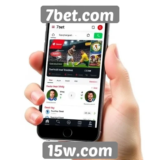 Funcionalidades mobile do 7bet.com para apostas